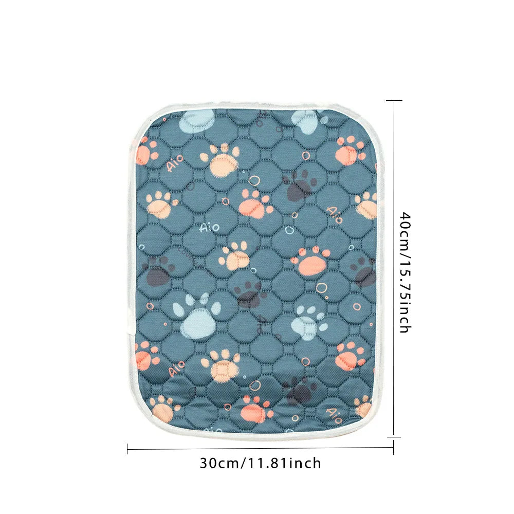 Waterproof Washable Pet Mat | Non-Slip Dog Pee Pad & Breathable Cat Mat