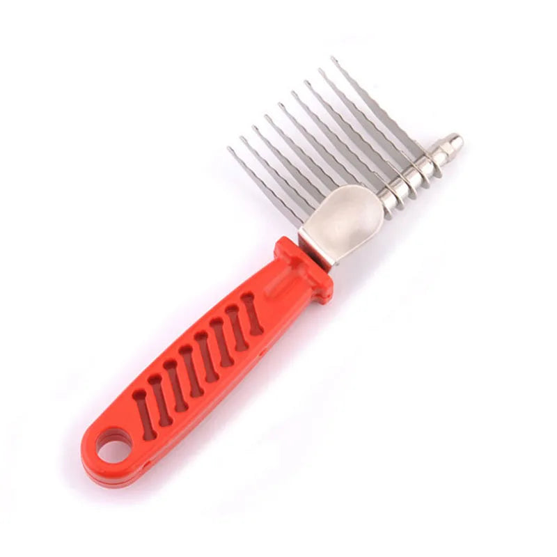 Pet Dematting Comb & Knot Remover for Dogs & Cats
