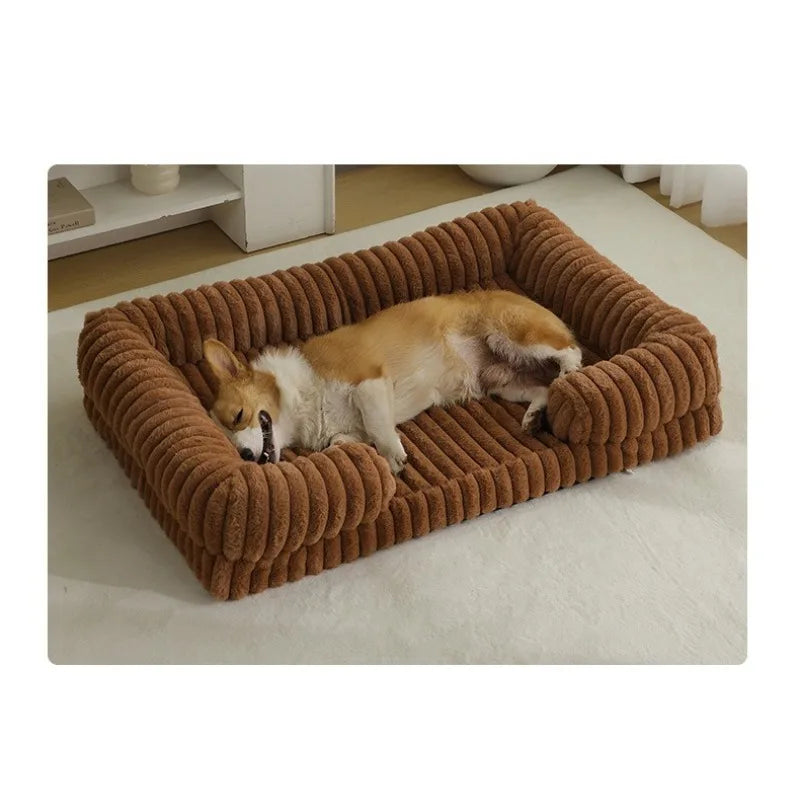 Orthopedic Calming Dog Bed | Waterproof Memory Foam Sofa Bed with Removable Washable Cover